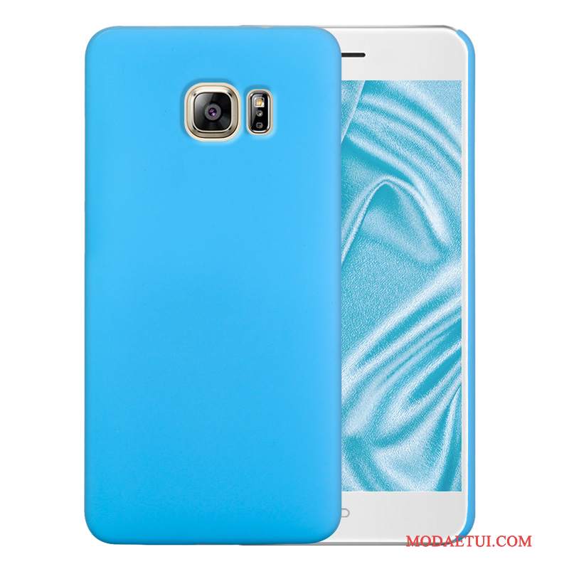 Futerał Samsung Galaxy S6 Ochraniacz Niebieski Proste, Etui Samsung Galaxy S6 Nubuku Kolor
