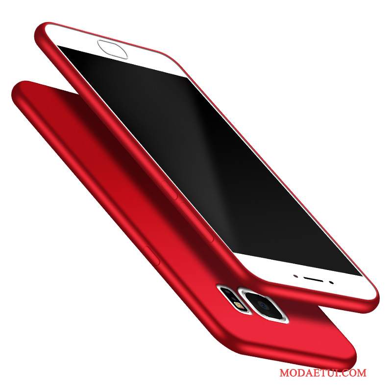 Futerał Samsung Galaxy S6 Silikonowe Osobowośćna Telefon, Etui Samsung Galaxy S6 Torby Tendencja Czerwony