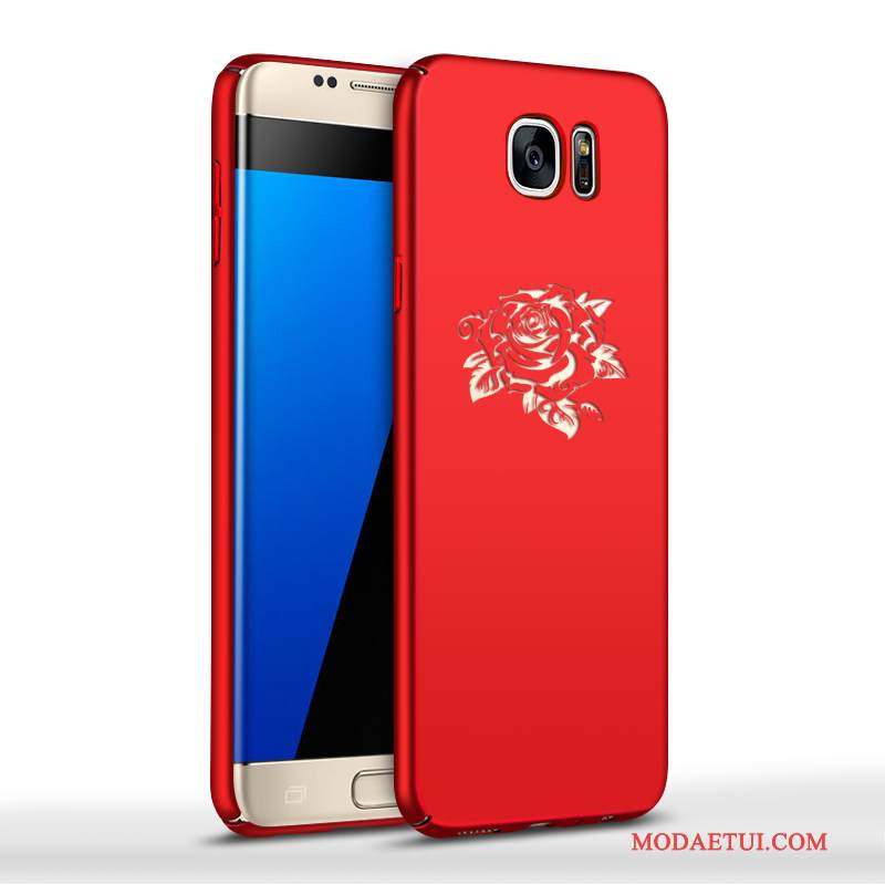 Futerał Samsung Galaxy S7 Edge Ochraniacz Tendencja Trudno, Etui Samsung Galaxy S7 Edge Czerwonyna Telefon