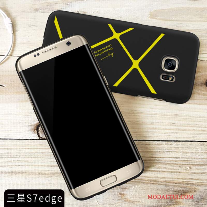 Futerał Samsung Galaxy S7 Edge Ochraniacz Żółtyna Telefon, Etui Samsung Galaxy S7 Edge Anti-fall