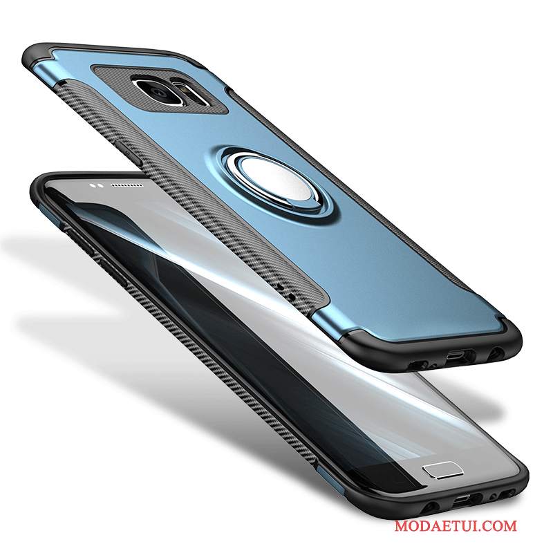Futerał Samsung Galaxy S7 Kreatywne Tendencja Ciemno Niebieski, Etui Samsung Galaxy S7 Torby Anti-fallna Telefon