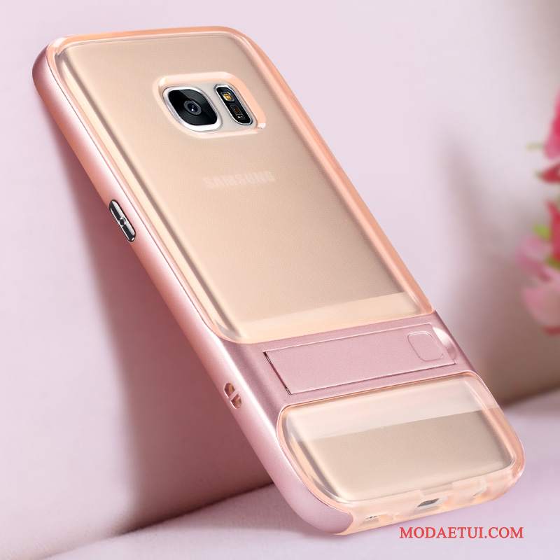 Futerał Samsung Galaxy S7 Ochraniacz Anti-fallna Telefon, Etui Samsung Galaxy S7 Kreatywne Różowe Osobowość