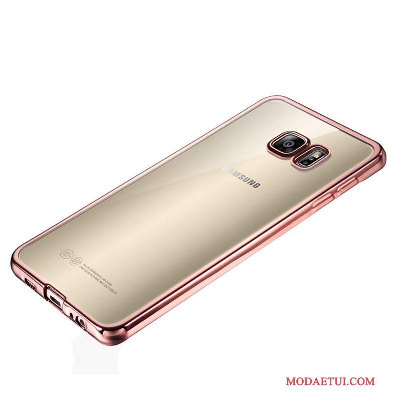 Futerał Samsung Galaxy S7 Ochraniacz Przezroczystyna Telefon, Etui Samsung Galaxy S7 Miękki Różowe Cienka