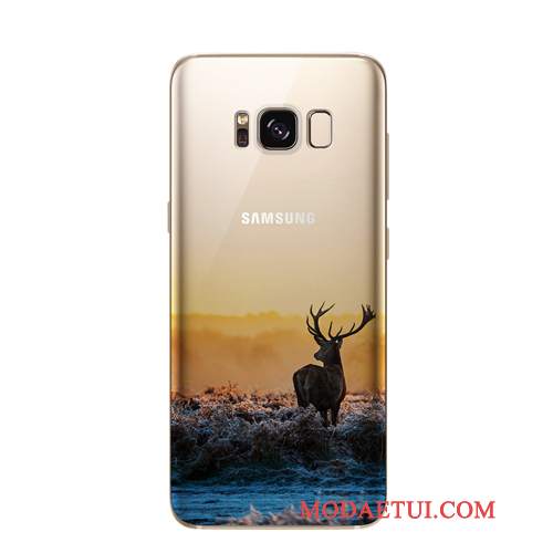 Futerał Samsung Galaxy S8+ Kreatywne Akcesoriana Telefon, Etui Samsung Galaxy S8+ Silikonowe Proste Żółty