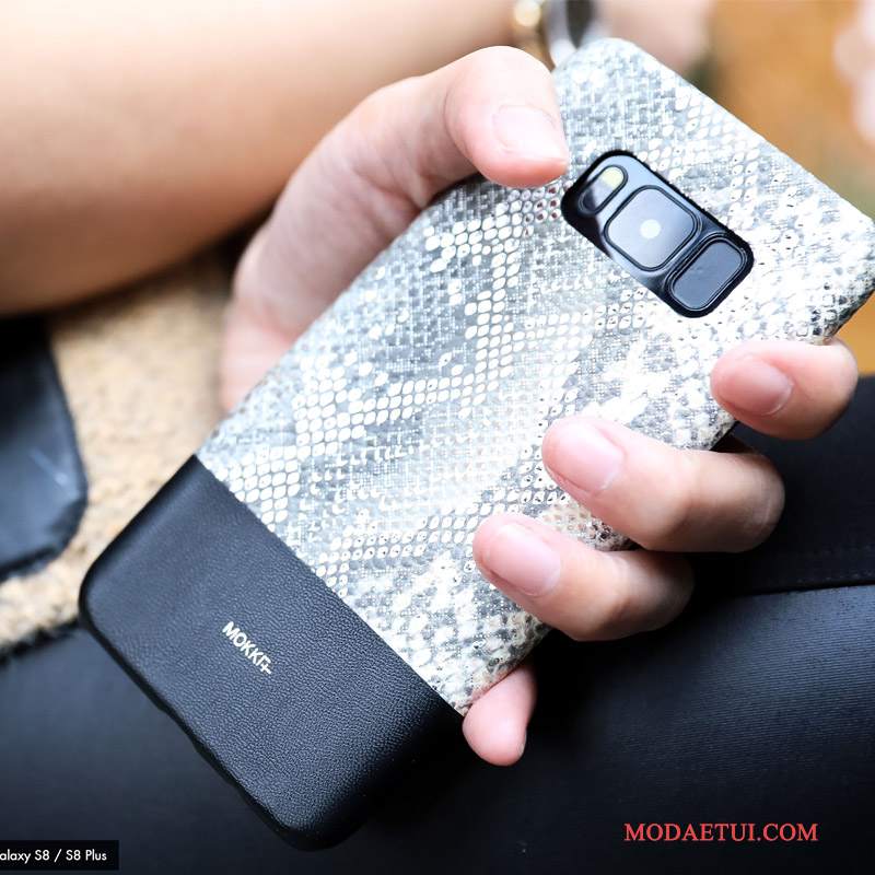 Futerał Samsung Galaxy S8+ Kreatywne Modna Markana Telefon, Etui Samsung Galaxy S8+ Luksusowy Osobowość Szary