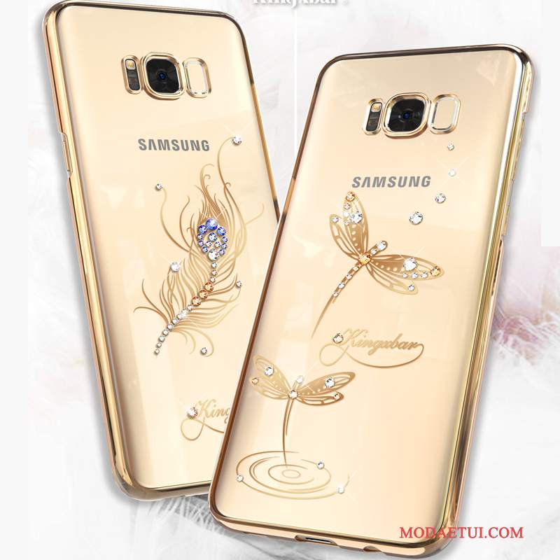 Futerał Samsung Galaxy S8+ Luksusowy Złoto Anti-fall, Etui Samsung Galaxy S8+ Torby Na Telefon Modna Marka