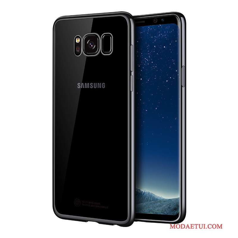 Futerał Samsung Galaxy S8+ Ochraniacz Na Telefon Cienkie, Etui Samsung Galaxy S8+ Miękki Anti-fall Czarny