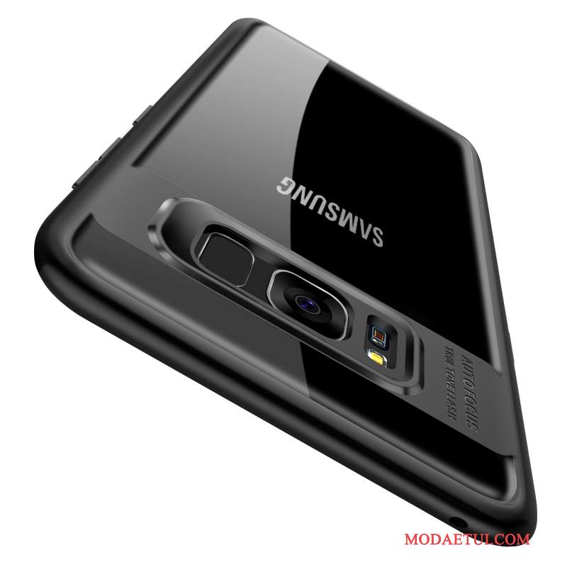 Futerał Samsung Galaxy S8+ Silikonowe Anti-fall Przezroczysty, Etui Samsung Galaxy S8+ Kreatywne Czarny Tendencja
