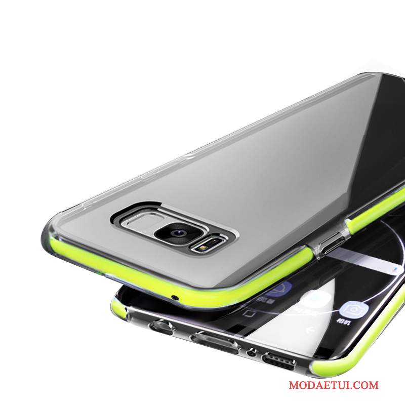 Futerał Samsung Galaxy S8 Silikonowe Na Telefon Anti-fall, Etui Samsung Galaxy S8 Miękki Zielony