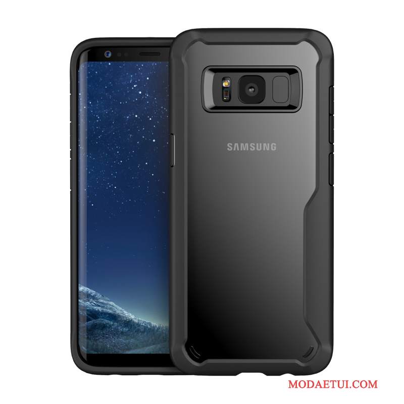 Futerał Samsung Galaxy S8+ Torby Przezroczystyna Telefon, Etui Samsung Galaxy S8+ Miękki Czarny Anti-fall