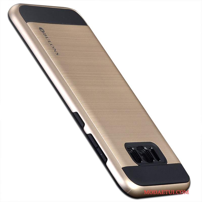 Futerał Samsung Galaxy S8+ Torby Złoto Płótno, Etui Samsung Galaxy S8+ Silikonowe Osobowośćna Telefon