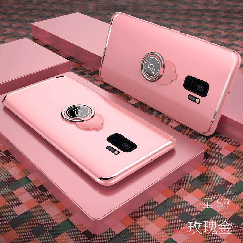 Futerał Samsung Galaxy S9 Ochraniacz Ciemno Różowe, Etui Samsung Galaxy S9 Torby Niebieskina Telefon