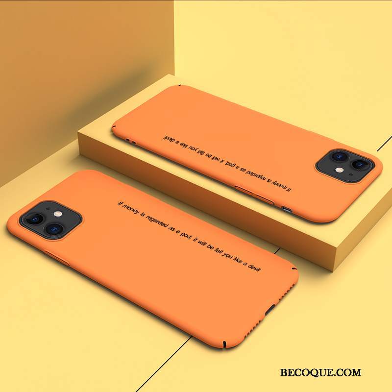 Futerał iPhone 12 Mini Kreatywne Na Telefon Pomarańczowy, Etui iPhone 12 Mini Ochraniacz Cienkie Nubuku