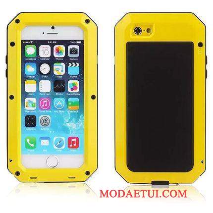 Futerał iPhone 4/4s Metal Granicana Telefon, Etui iPhone 4/4s Ochraniacz Nowy Żółty