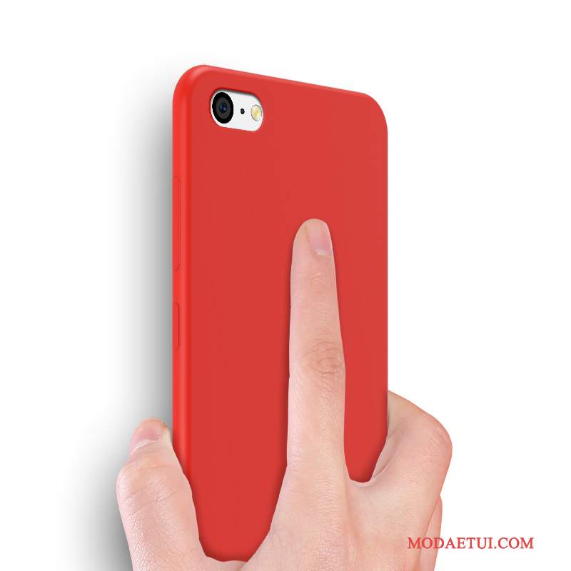 Futerał iPhone 5c Kreatywne Czerwonyna Telefon, Etui iPhone 5c Silikonowe Nubuku Tendencja