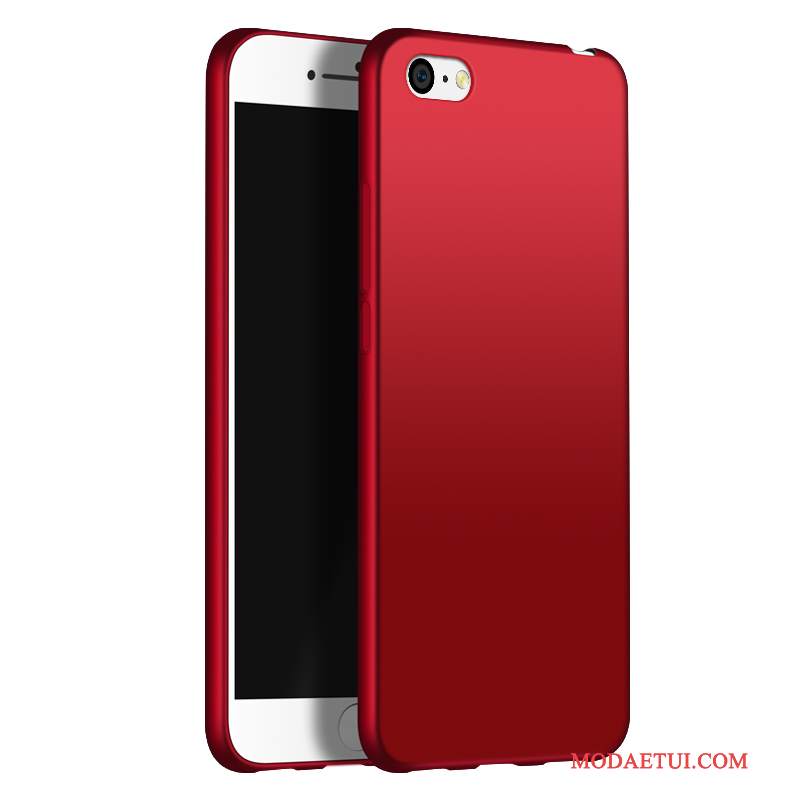 Futerał iPhone 5c Miękki Na Telefon Czerwony, Etui iPhone 5c Silikonowe Lekki I Cienki Jednolity Kolor