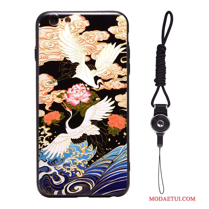 Futerał iPhone 6/6s Kolor Sztuka Fale Morza, Etui iPhone 6/6s Vintage Sakura Crane