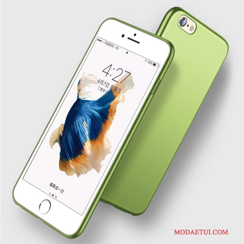 Futerał iPhone 6/6s Miękki Tendencja Nowy, Etui iPhone 6/6s Silikonowe Zielony Cienkie