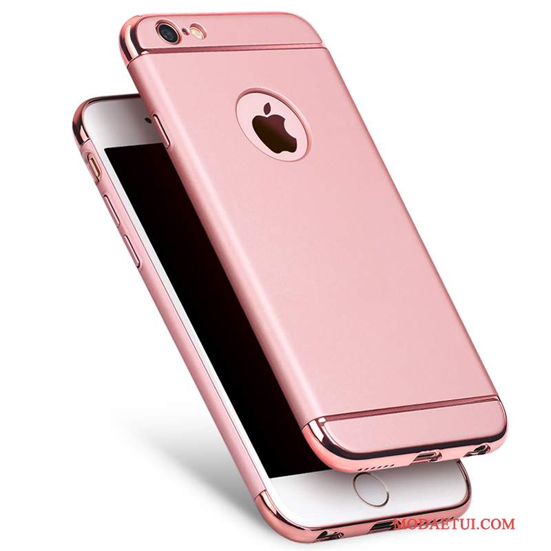Futerał iPhone 6/6s Plus Wspornik Anti-fall Różowe, Etui iPhone 6/6s Plus Ochraniacz Tendencja Nubuku