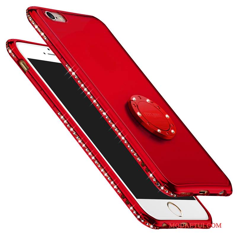 Futerał iPhone 6/6s Torby Duży Nowy, Etui iPhone 6/6s Silikonowe Tendencja Czerwony