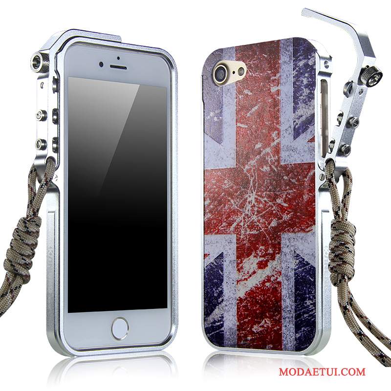 Futerał iPhone 7 Metal Tendencjana Telefon, Etui iPhone 7 Ochraniacz Granica Anti-fall