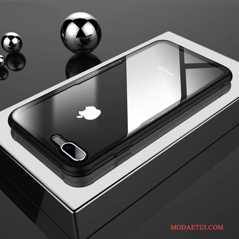 Futerał iPhone 7 Silikonowe Na Telefon Przezroczysty, Etui iPhone 7 Filmy Szkło Hartowane