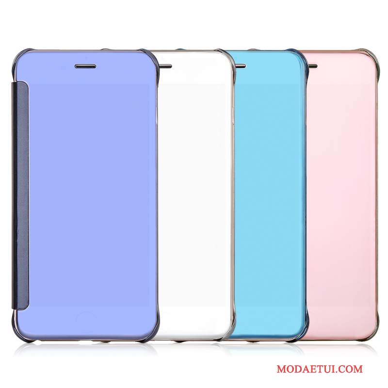 Futerał iPhone 7 Skóra Lustro Smok, Etui iPhone 7 Kolor Na Telefon
