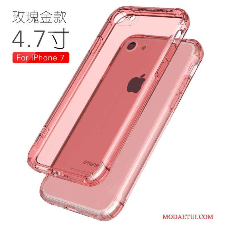 Futerał iPhone 7 Torby Anti-fall Balon, Etui iPhone 7 Miękki Tendencja Różowe
