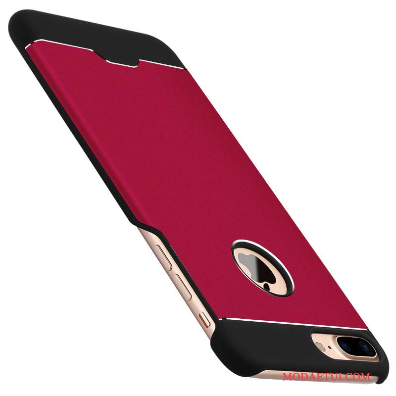 Futerał iPhone 8 Plus Metal Biznes Czerwony, Etui iPhone 8 Plus Chłodzeniena Telefon