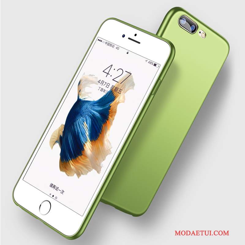Futerał iPhone 8 Plus Miękki Cienkie Tendencja, Etui iPhone 8 Plus Silikonowe Zielony Nowy