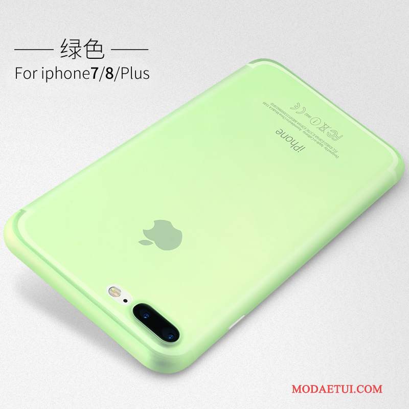 Futerał iPhone 8 Plus Torby Zielony Cienkie, Etui iPhone 8 Plus Nowy Nubuku