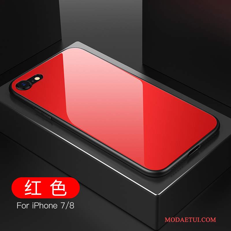 Futerał iPhone 8 Torby Czerwony Wzór, Etui iPhone 8 Nowyna Telefon