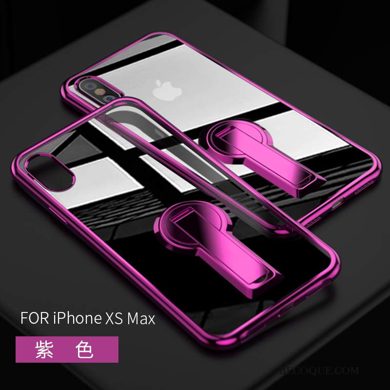 Futerał iPhone Xs Max Kreatywne Przezroczysty Nowy, Etui iPhone Xs Max Wspornik Osobowośćna Telefon