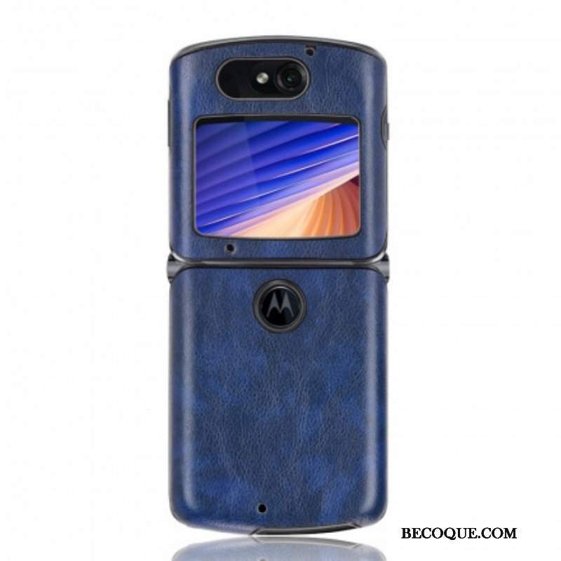 Futerały do Motorola Razr 5G Sztuczna Skóra Liczi