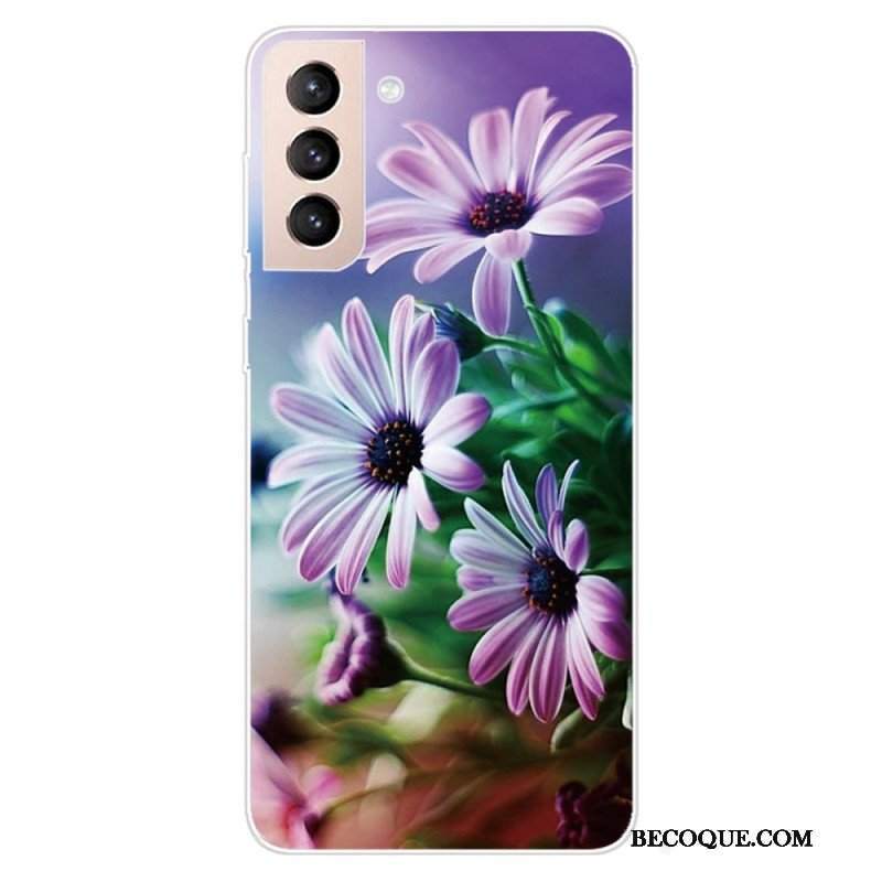 Futerały do Samsung Galaxy S22 5G Realistyczne Kwiaty