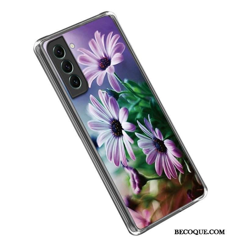 Futerały do Samsung Galaxy S23 5G Kwiatowy Silikon