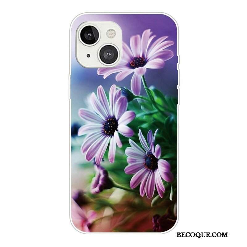 Futerały do iPhone 13 Mini Realistyczne Kwiaty