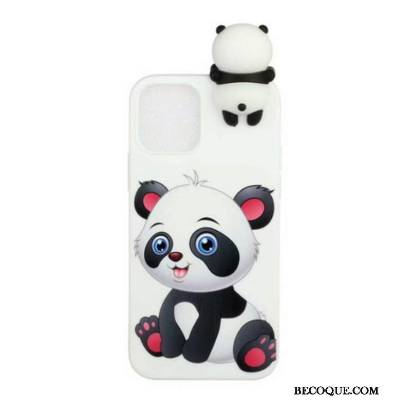 Futerały do iPhone 13 Pro Słodka Panda 3d