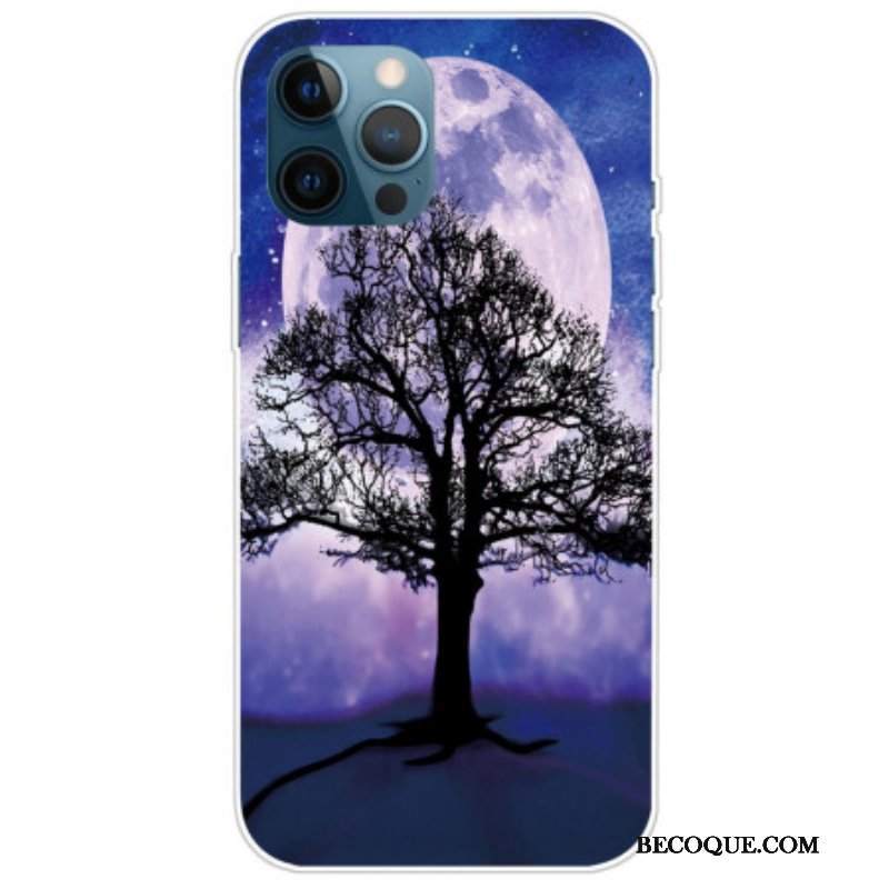 Futerały do iPhone 14 Pro Drzewo Pod Księżycem