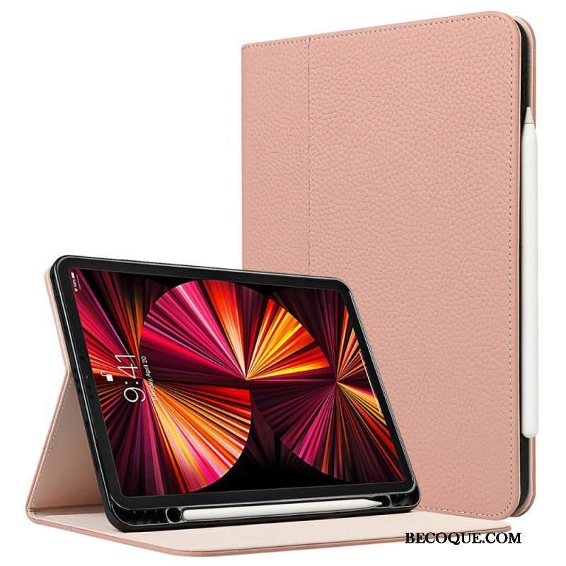 Case do iPad Pro 11" (2022) Prawdziwa Skóra Litchi