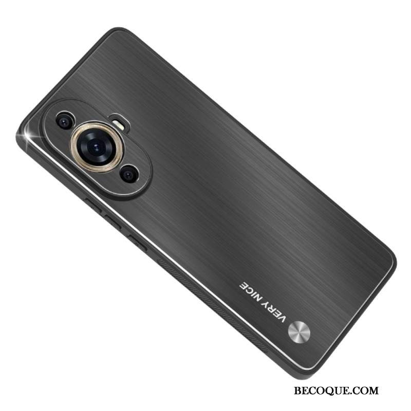 Etui Do Huawei Nova 12s Efekt Metalu