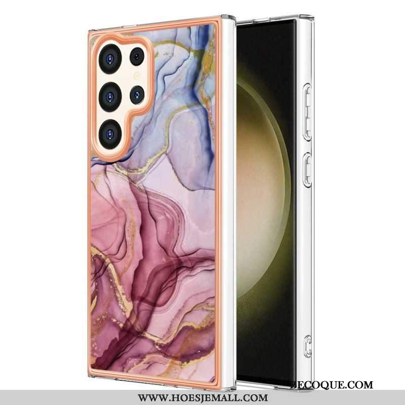 Etui Do Samsung Galaxy S24 Ultra 5g Marmurowy Wzór