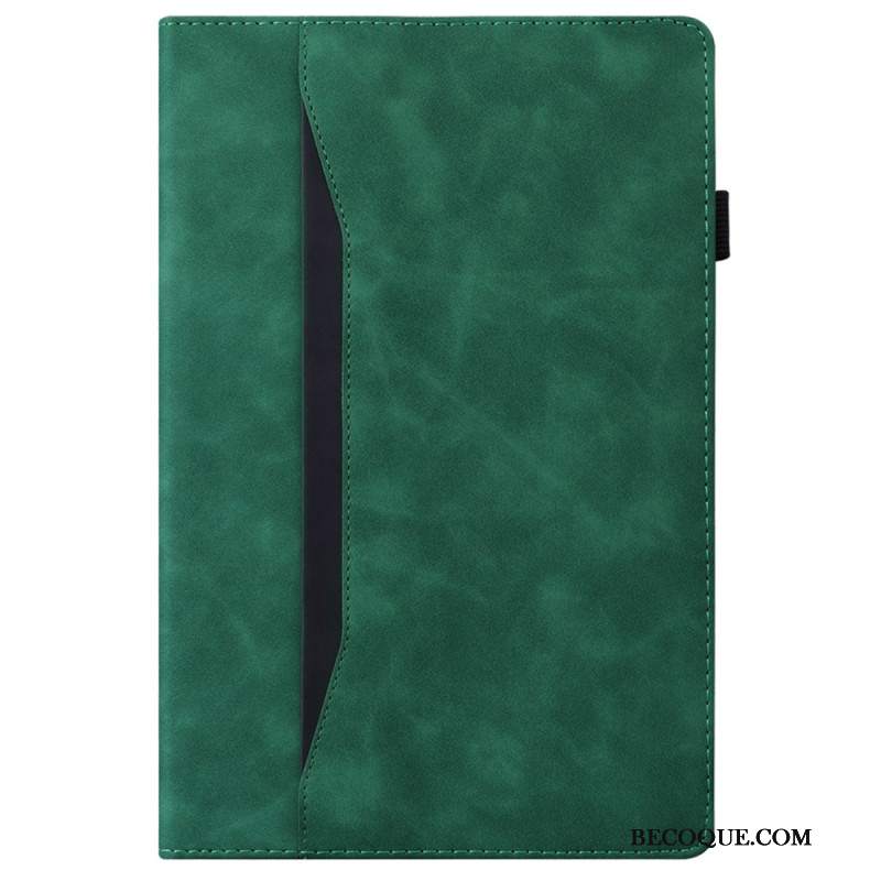 Etui Do Samsung Galaxy Tab S9 Fe Przednia Saszetka I Pojemnik Na Ołówki