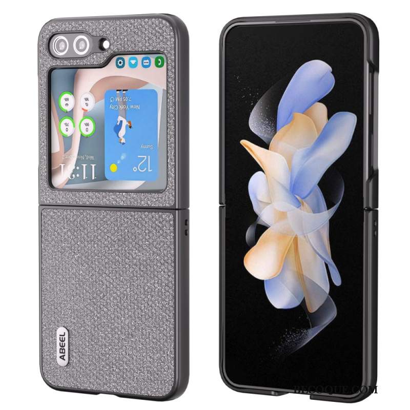 Etui Do Samsung Galaxy Z Flip 5 Sztuczna Skóra Abeel