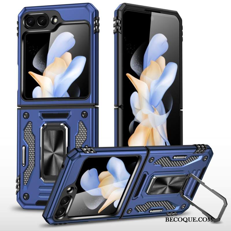 Etui Do Samsung Galaxy Z Flip 6 Pierścień Podtrzymujący Serię Pancerną