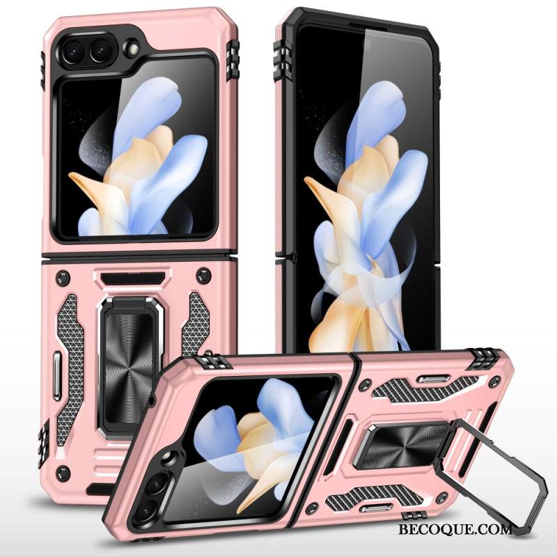Etui Do Samsung Galaxy Z Flip 6 Pierścień Podtrzymujący Serię Pancerną