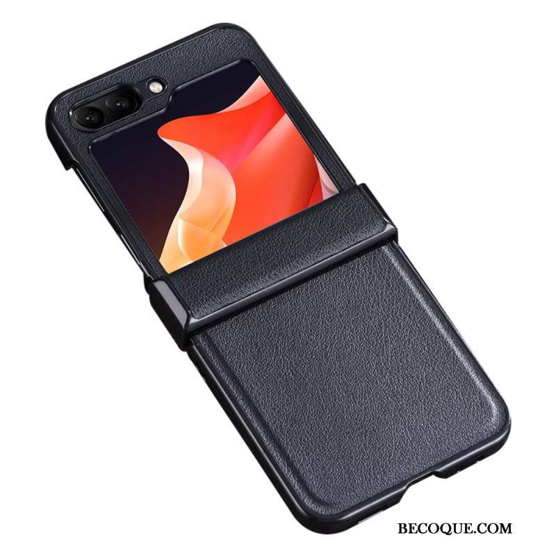 Etui Do Samsung Galaxy Z Flip 6 Ultra Cienka Sztuczna Skóra