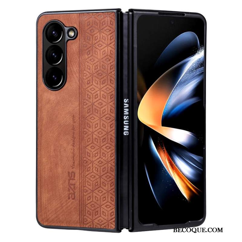 Etui Do Samsung Galaxy Z Fold 5 Sztuczna Skóra Azns