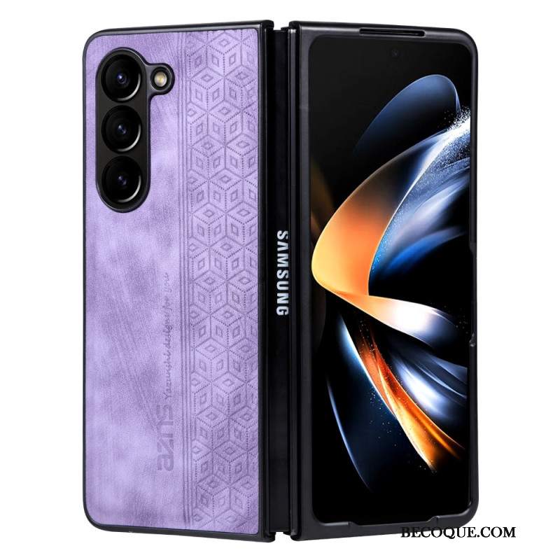 Etui Do Samsung Galaxy Z Fold 5 Sztuczna Skóra Azns