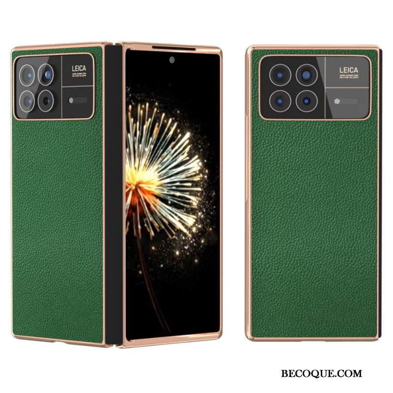 Etui Do Xiaomi Mix Fold 3 Efekt Skóry